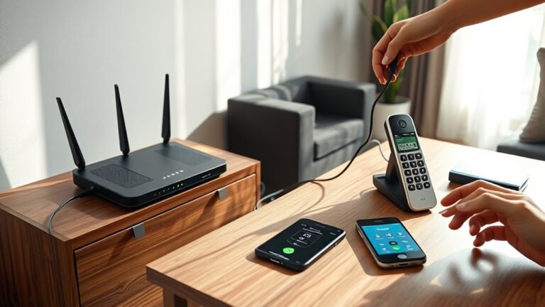 internet home calling setup