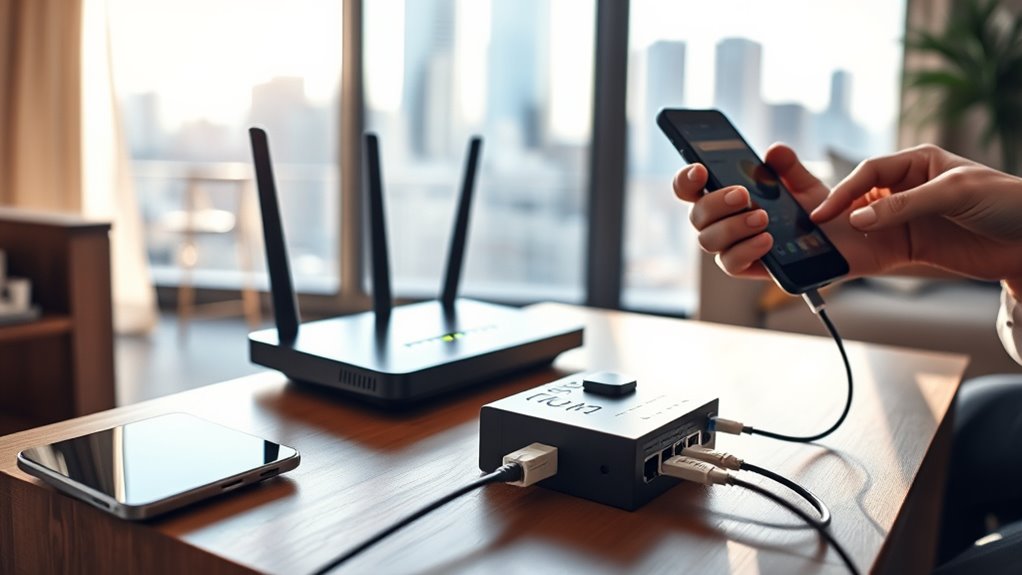 set up home internet calling