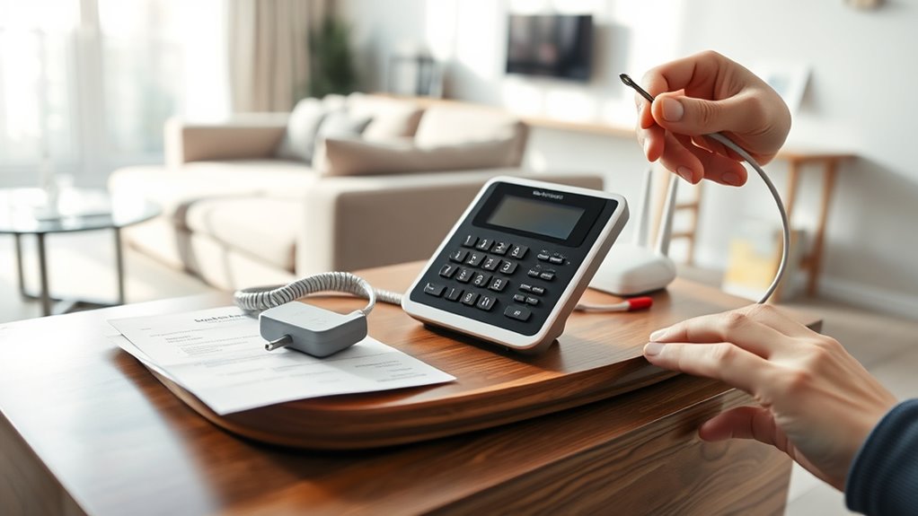 step by step home phone setup journey